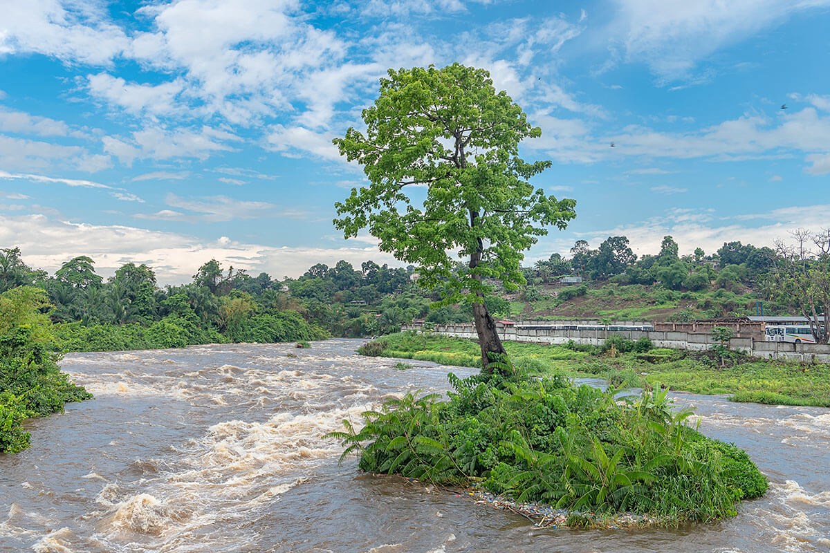 Beautiful River in Congo, Brazzaville