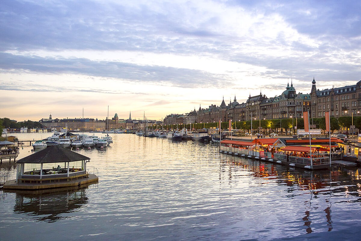 Djurgarden - small island located in the heart of the Stockholm Djurgarden - small island located in the heart of the Stockholm