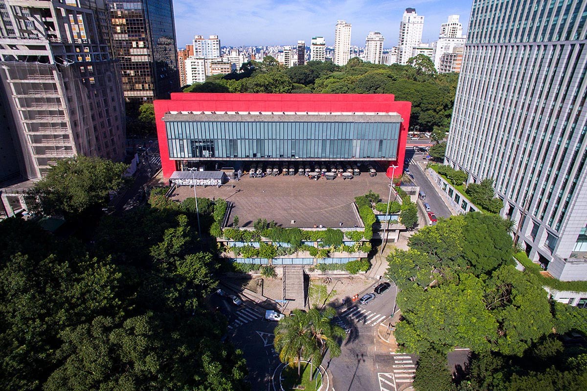 Sao Paulo Art Museum Paulista Avenue