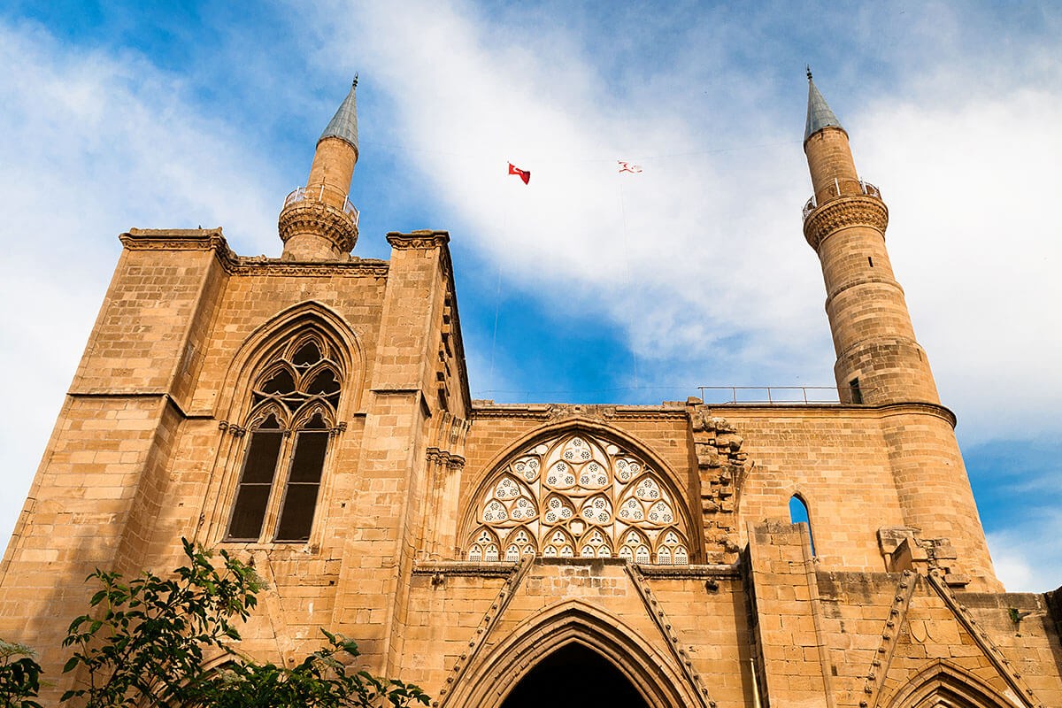Selimiye Mosque - important tourist attraction in Nicosia, Cyprus