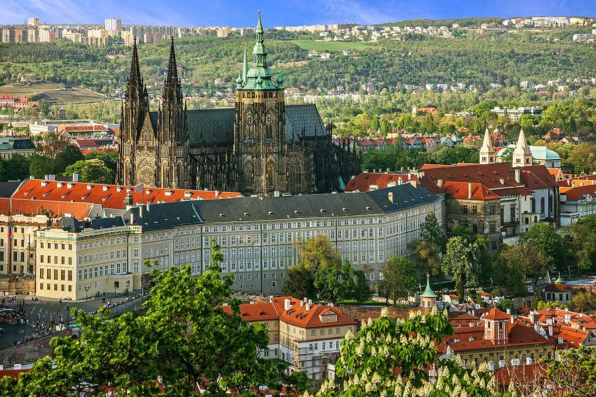 Prague Castle - A famous historical landmark in Prague Prague Castle - A famous historical landmark in Prague