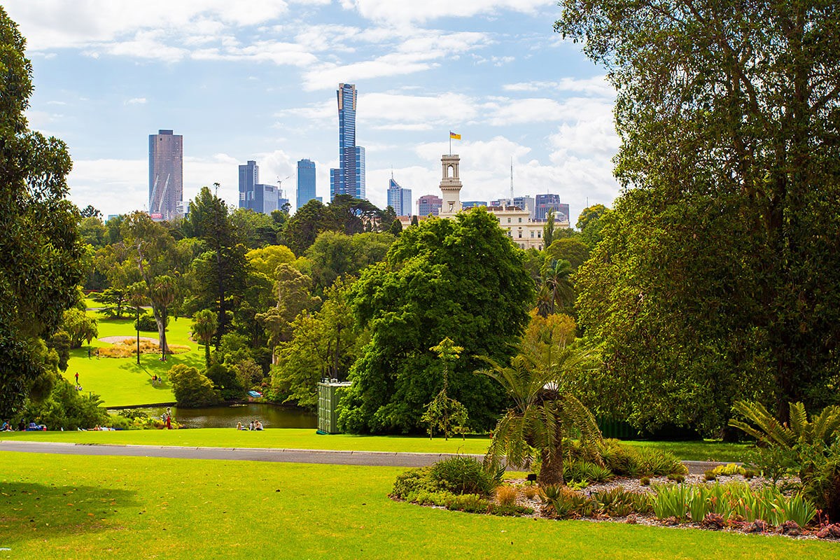 Royal Botanic Gardens in Melbourne Royal Botanic Gardens in Melbourne