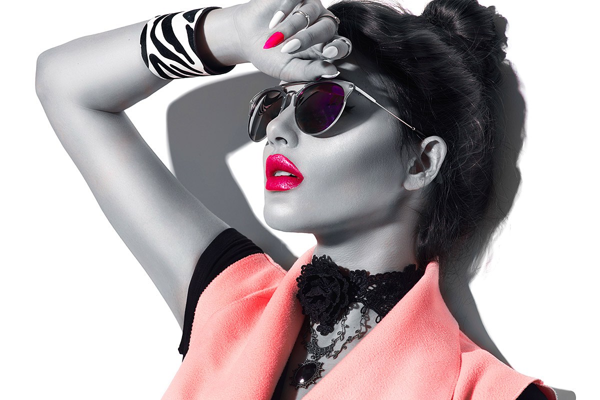 Image of a fashionable woman Image of a fashionable woman