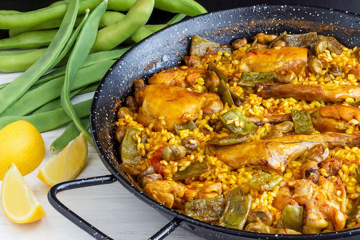 Image Valencian paella Image Valencian paella
