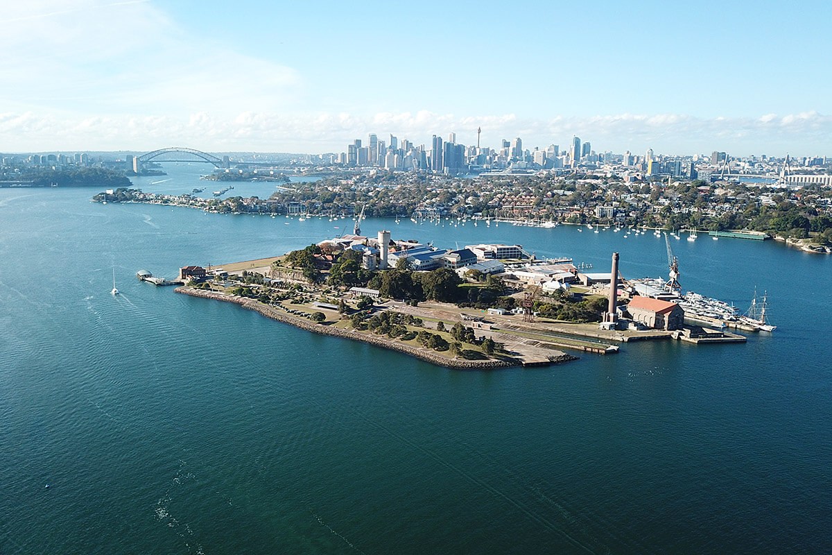 Image of Cockatoo Island is a UNESCO World Heritage site, Australia Image of Cockatoo Island is a UNESCO World Heritage site, Australia
