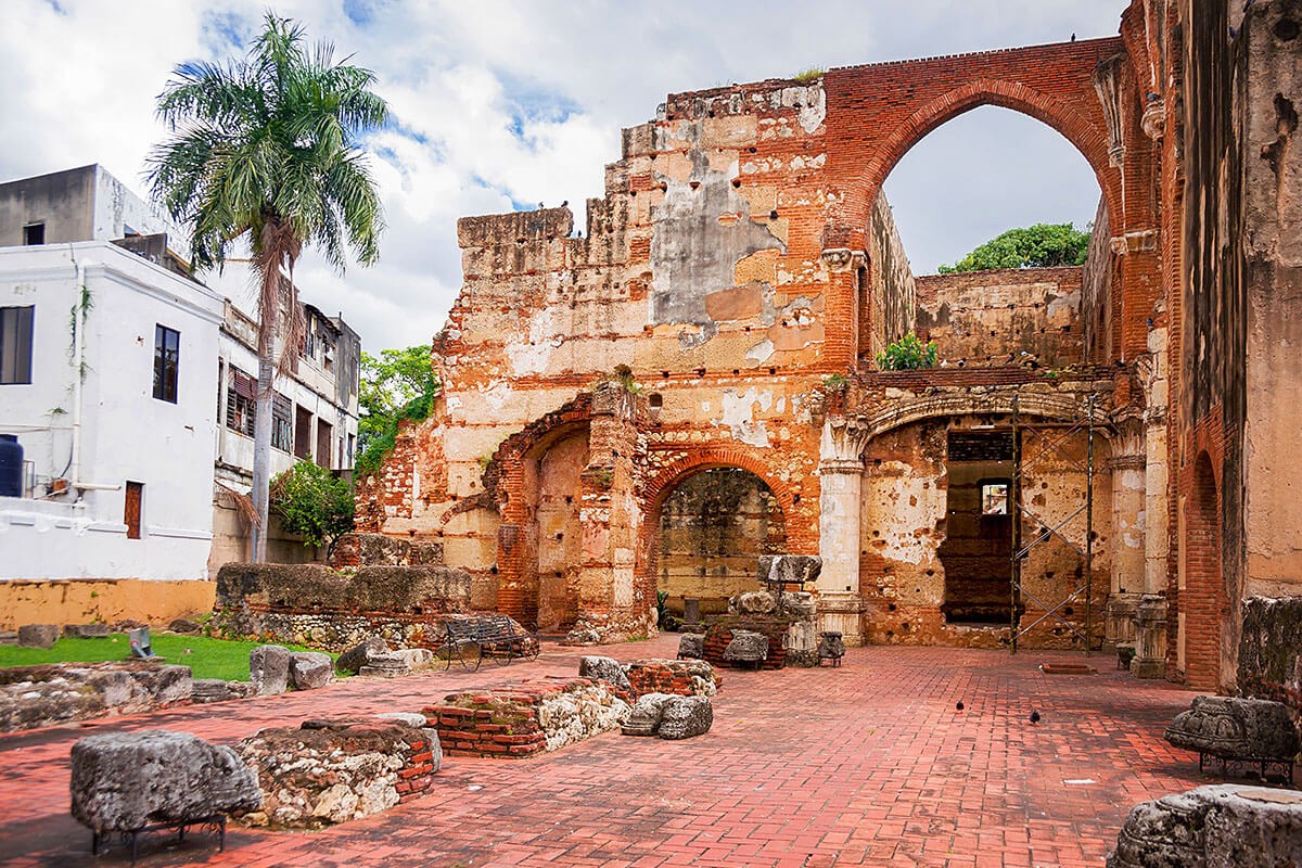 View of the first hospital built in America - San Nicolás de Bari Hospital, Santo Domingo View of the first hospital built in America - San Nicolás de Bari Hospital, Santo Domingo