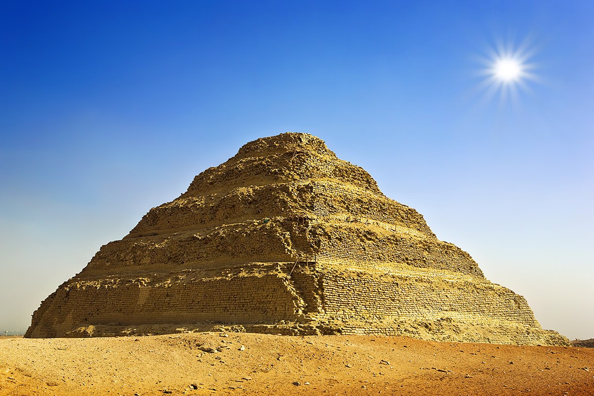 Image of the Pyramid of Djoser Image of the Pyramid of Djoser