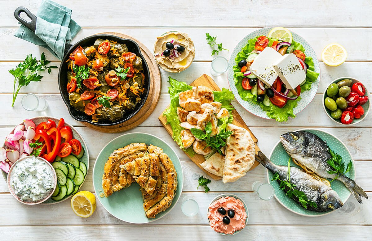 Image of various delicious dishes Image of various delicious dishes