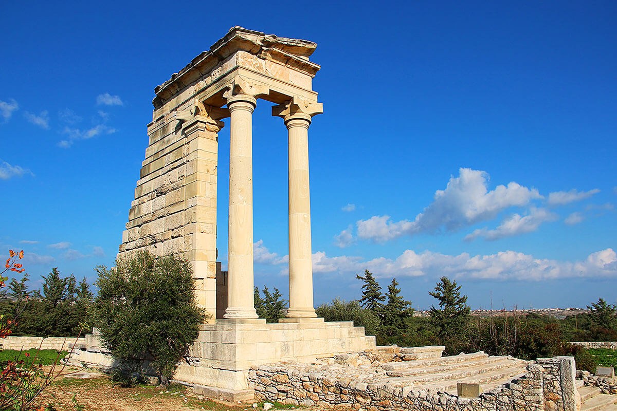 Temple of Apollo Hylates, Kourion, Limassol, Cyprus Temple of Apollo Hylates, Kourion, Limassol, Cyprus