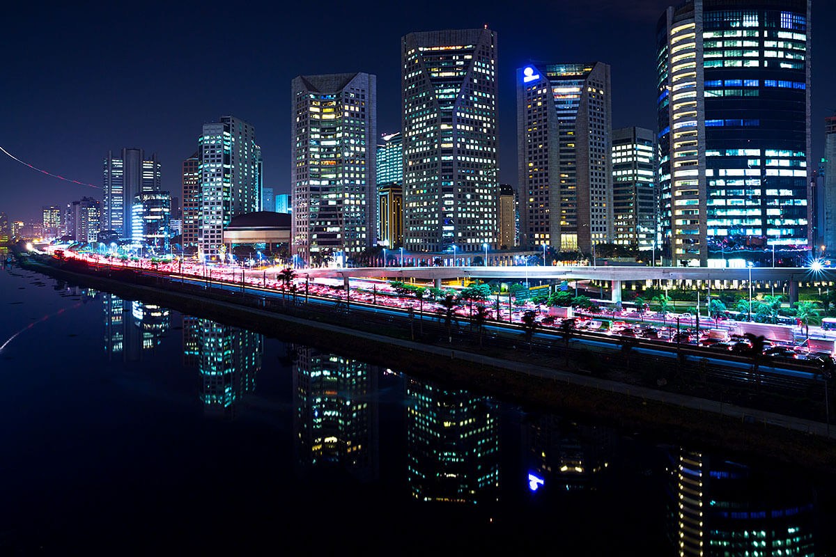Night in Sao Paulo, Brazil Night in Sao Paulo, Brazil