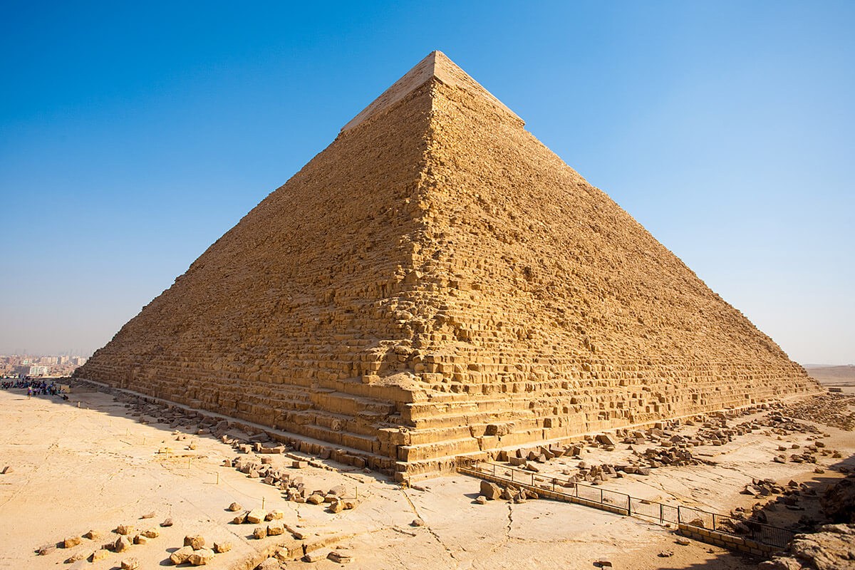 Image of the Pyramid of Khafre Image of the Pyramid of Khafre