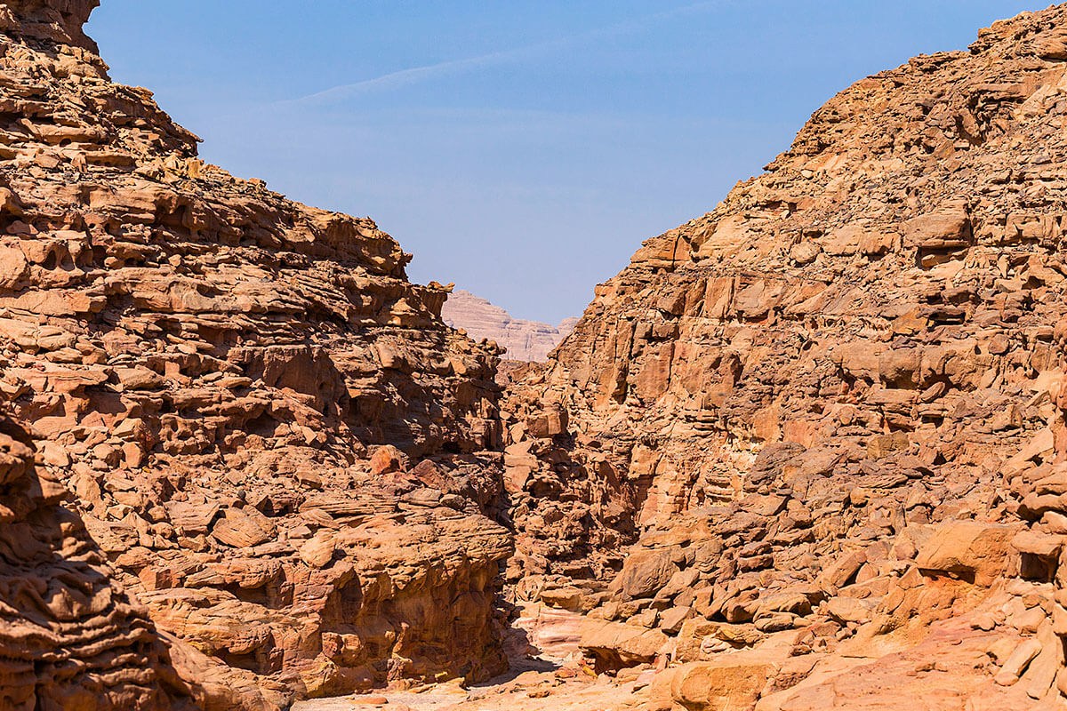Image of a rock formation, Egypt Image of a rock formation, Egypt