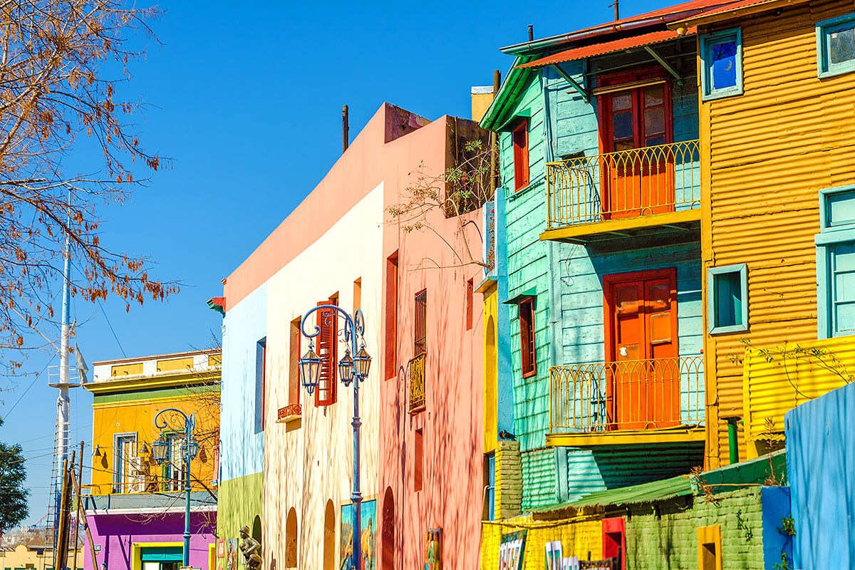 El Caminito is an unusual Street Museum, located in the La Boca neighborhood, Buenos Aires El Caminito is an unusual Street Museum, located in the La Boca neighborhood, Buenos Aires