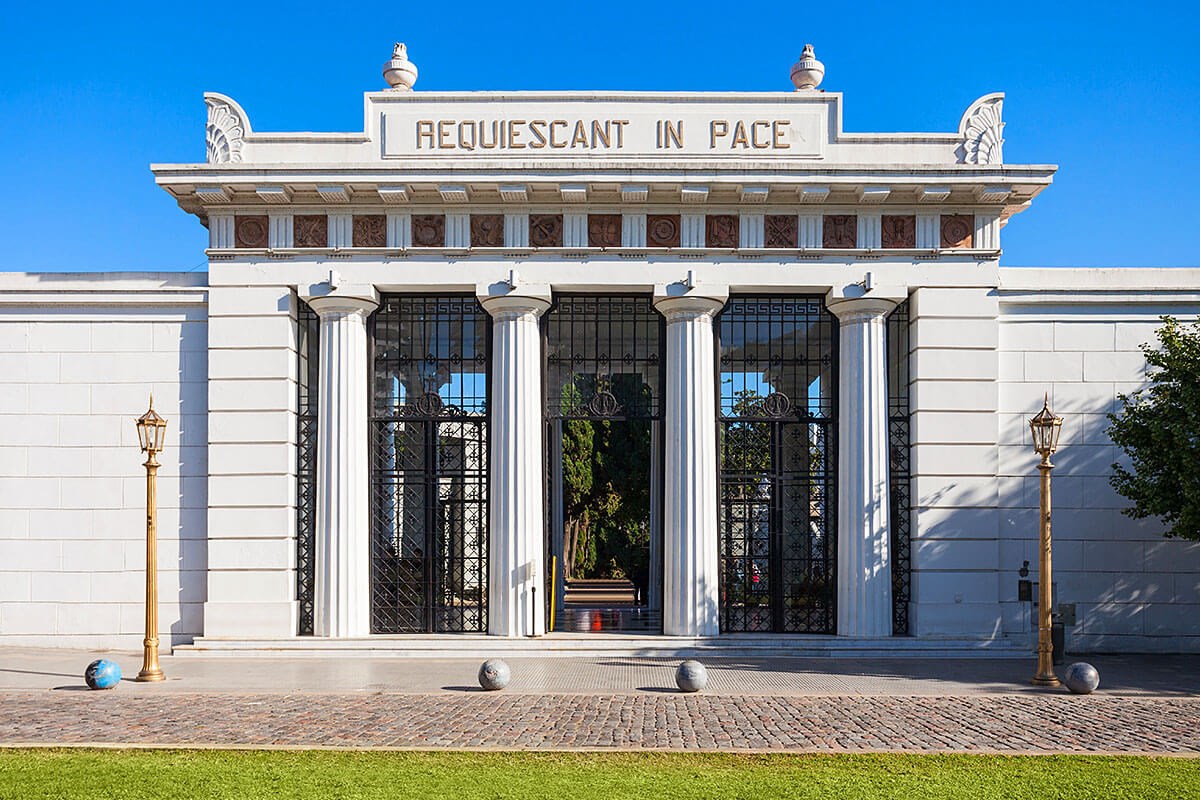 Image of La Recoleta Cemetery, Buenos Aires Image of La Recoleta Cemetery, Buenos Aires