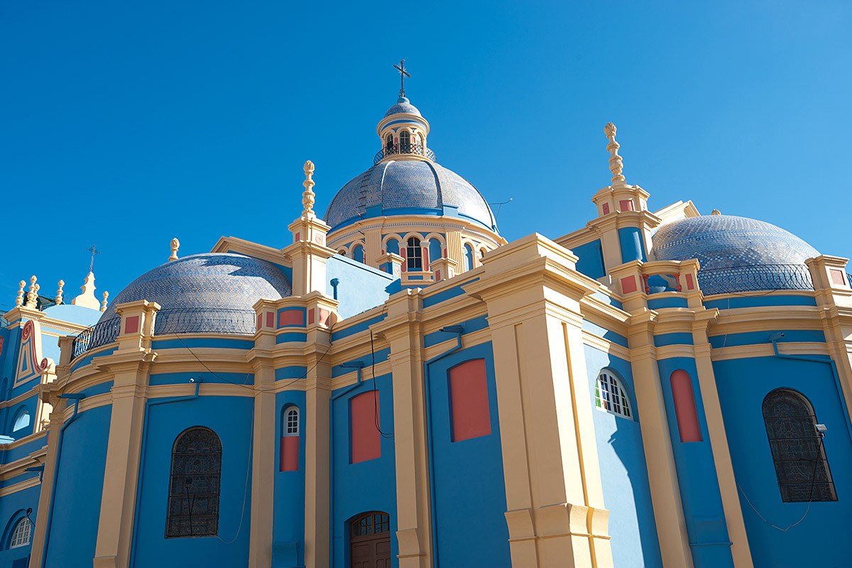 Image of church domes, Salta, Argentina Image of church domes, Salta, Argentina