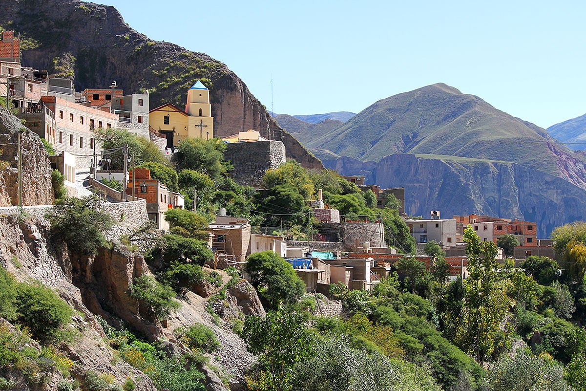 View of houses and buildings in Salta View of houses and buildings in Salta