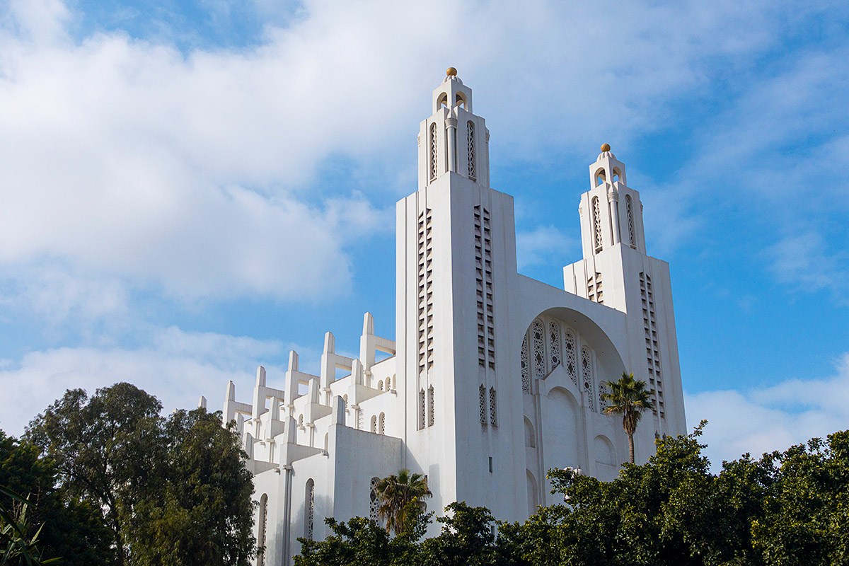 Image of Casablanca Cathedral, city of Casablanca, Morocco Image of Casablanca Cathedral, city of Casablanca, Morocco