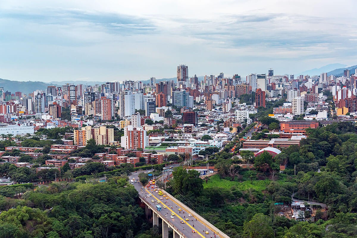View of the city of Bucaramanga View of the city of Bucaramanga