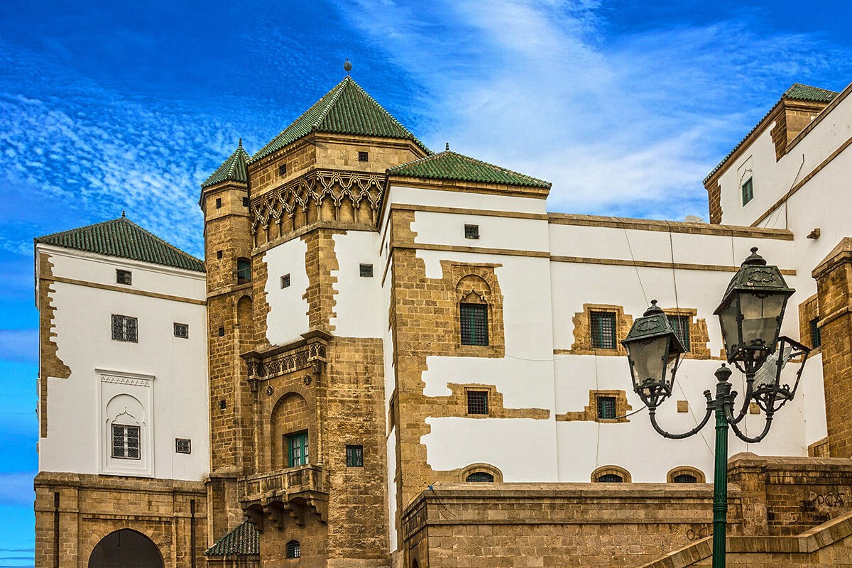 View of the Royal Palace of Casablanca View of the Royal Palace of Casablanca