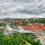 Panoramic view of the city of Gothenburg, Sweden