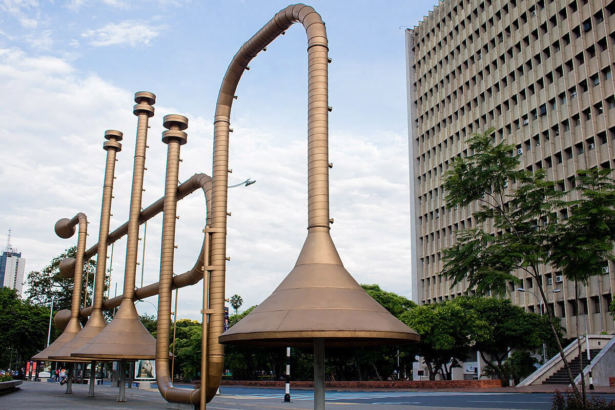 Image of Plazoleta Jairo Varela, popular tourist attraction in Cali Image of Plazoleta Jairo Varela, popular tourist attraction in Cali