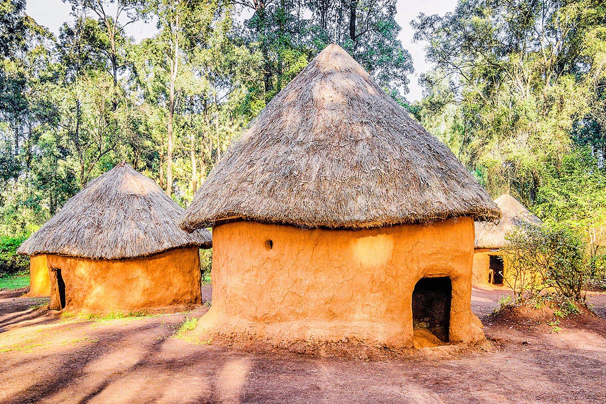 Image of a traditional tribal hut, continent Africa Image of a traditional tribal hut, continent Africa