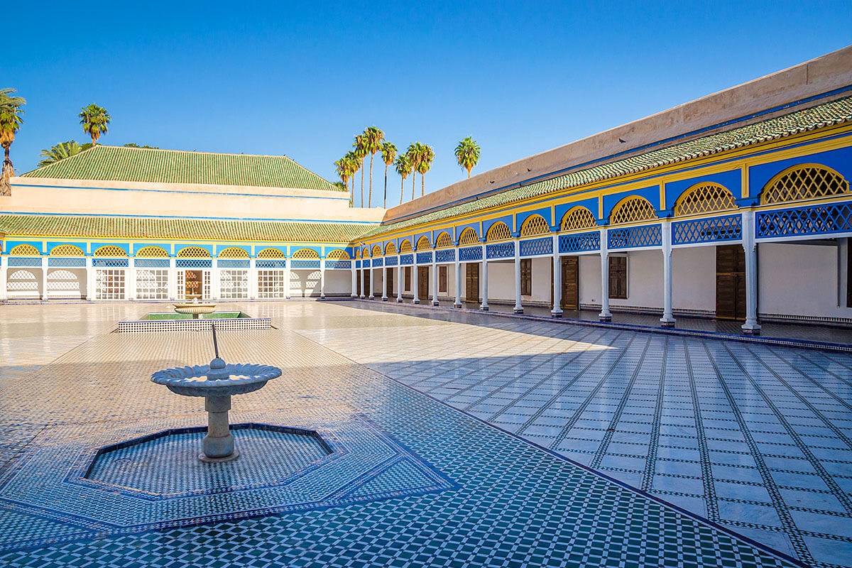 Image of Bahia Palace, city of Marrakesh, Morocco Image of Bahia Palace, city of Marrakesh, Morocco