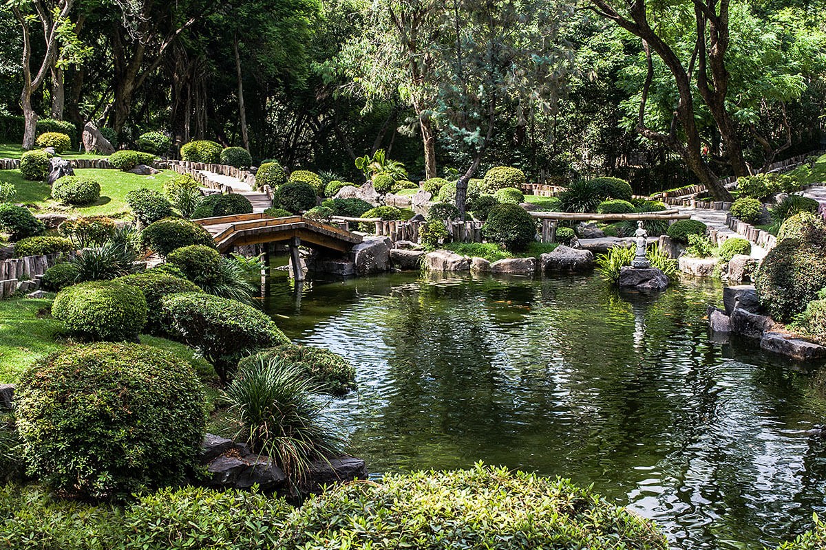 Bosque Colomos is public park in Guadalajara, Mexico