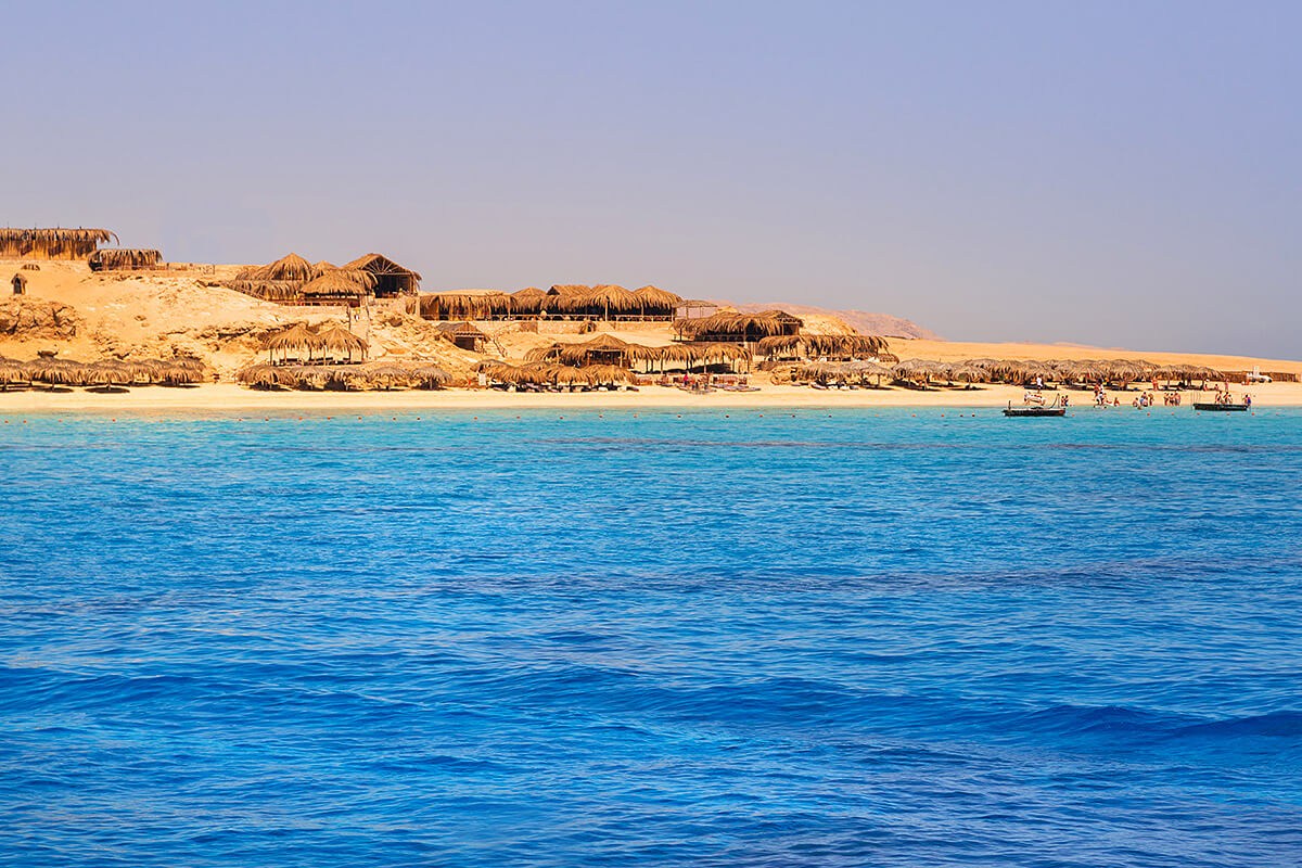 Image of the Red Sea and Mahmya Island, Egypt