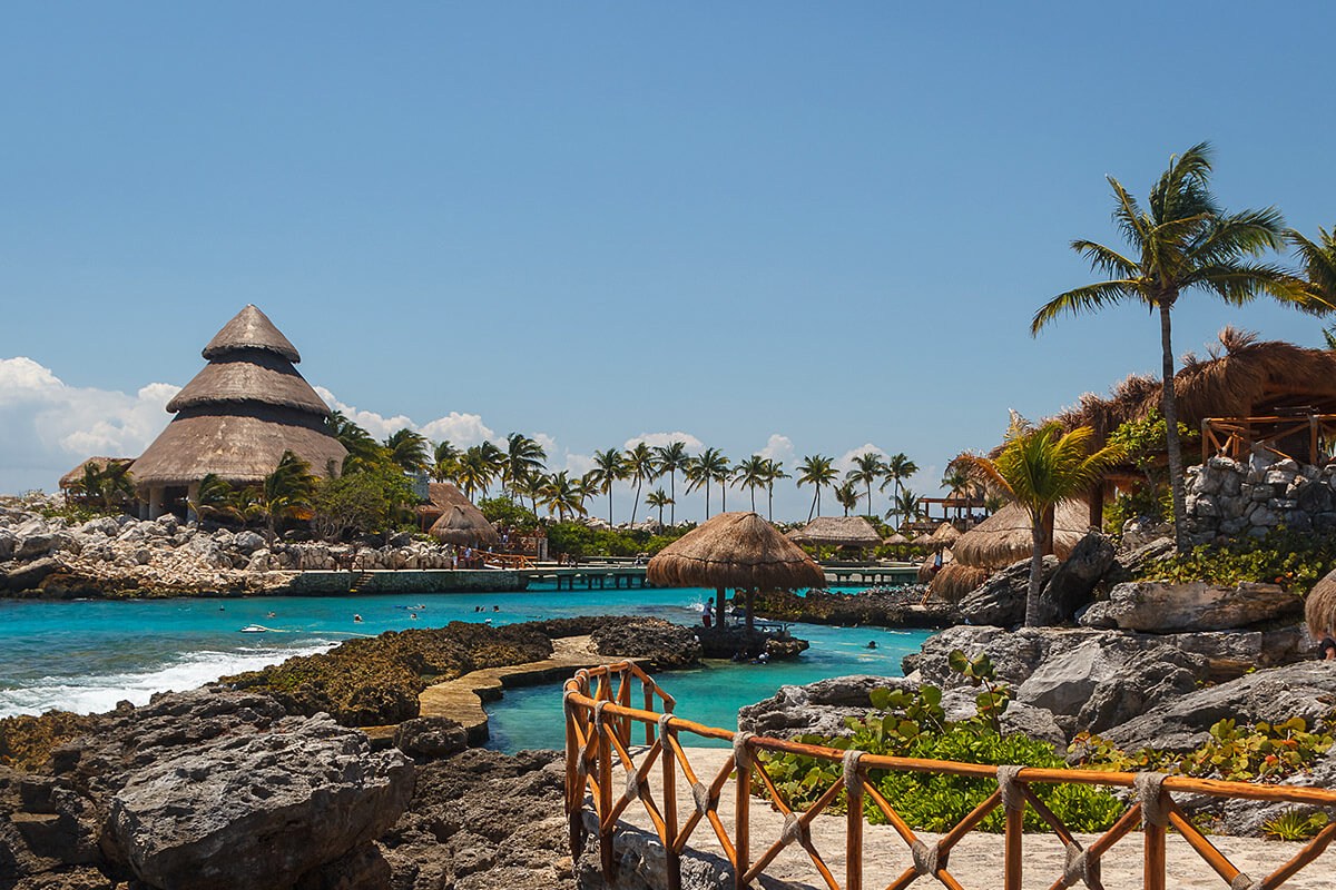 Magnificent Caribbean landscape, Mexico Magnificent Caribbean landscape, Mexico
