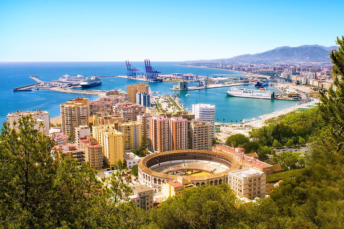 Travel to the Port City of Malaga, Spain
