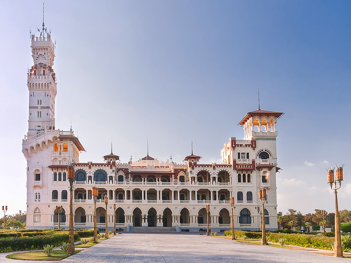 Nice view of Montaza Palace in Alexandria Nice view of Montaza Palace in Alexandria