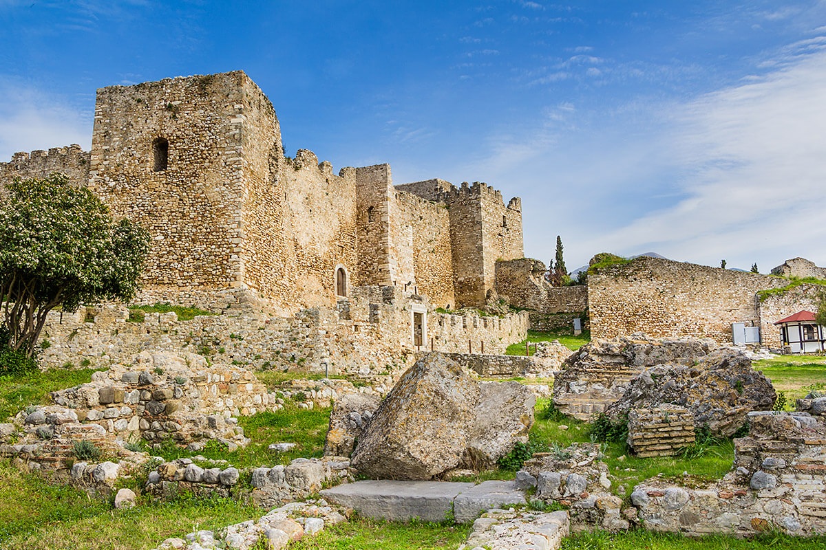 Image of the historic Castle in Patras, Greece Image of the historic Castle in Patras, Greece