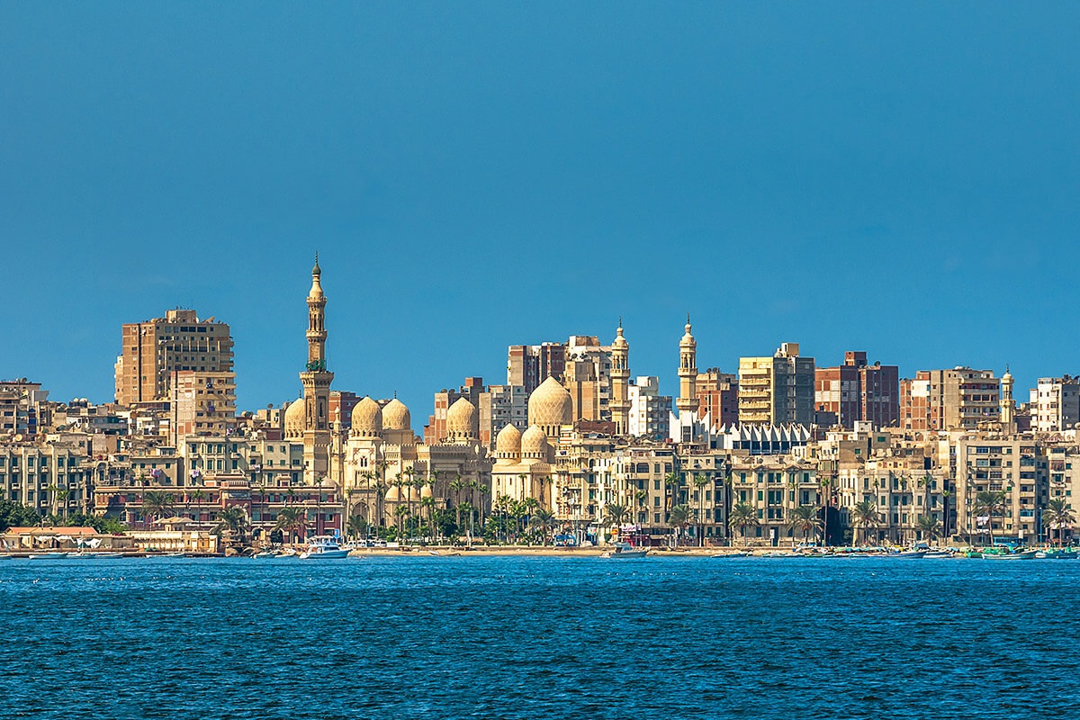 Travel to the City of Alexandria, Egypt