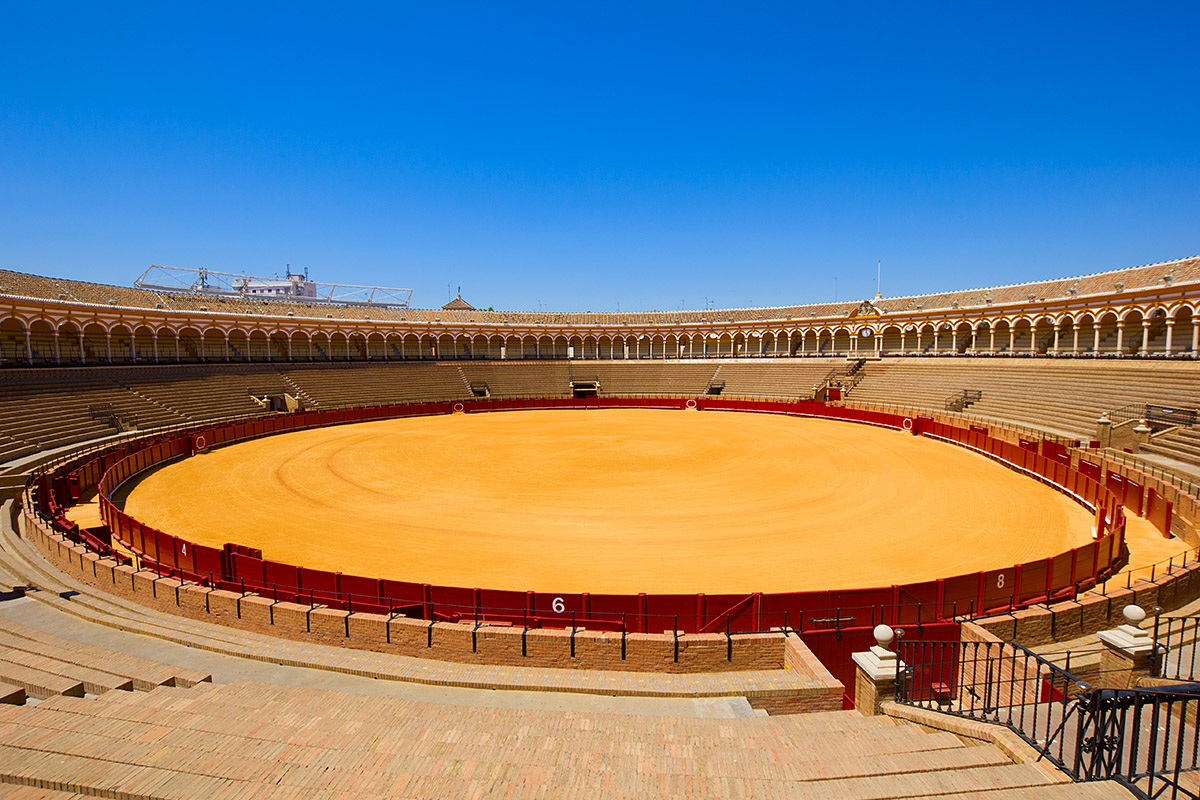 Image of the Bullring in Seville, Spain