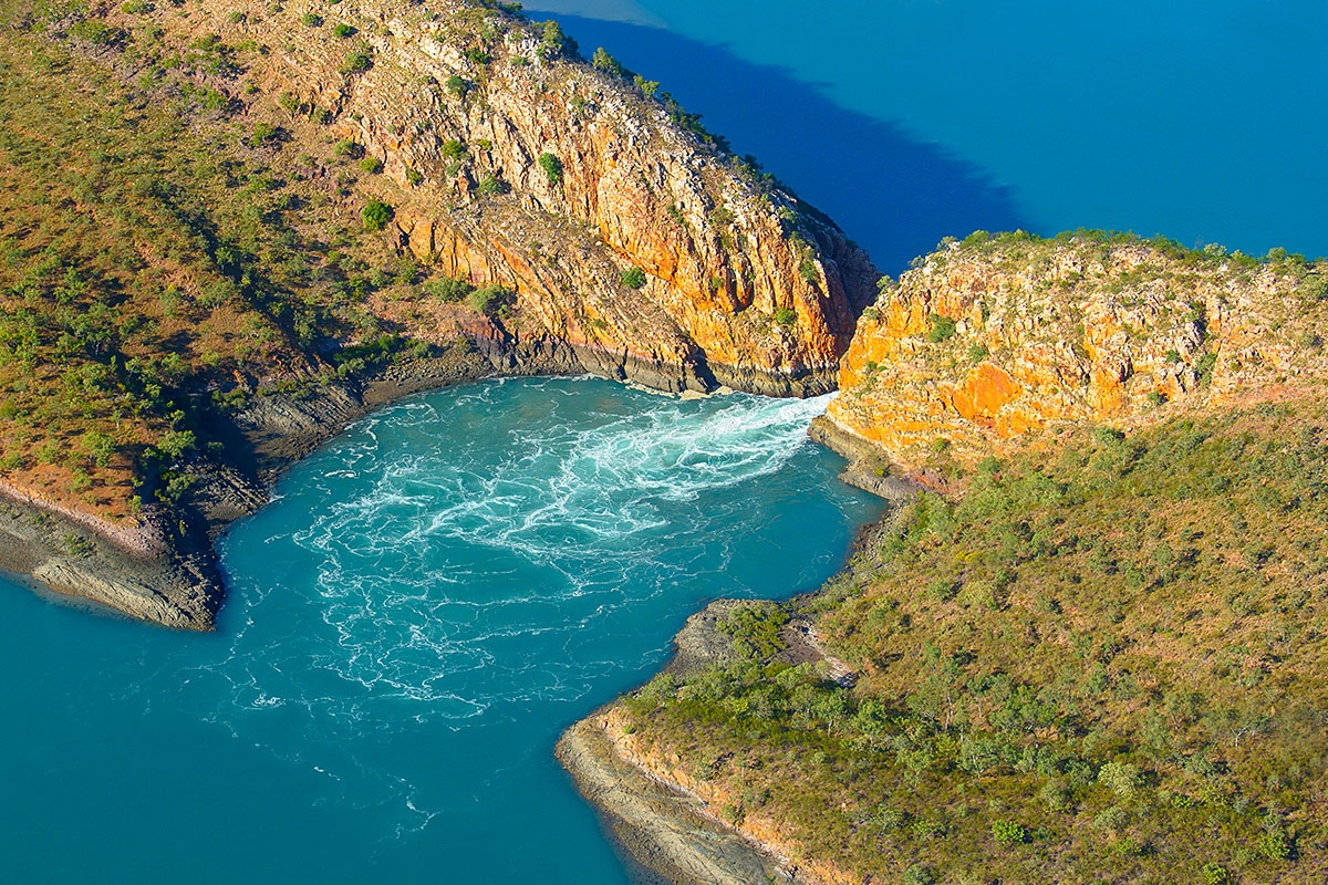 Image of natural landmark Horizontal Falls, Kimberley Region Image of natural landmark Horizontal Falls, Kimberley Region