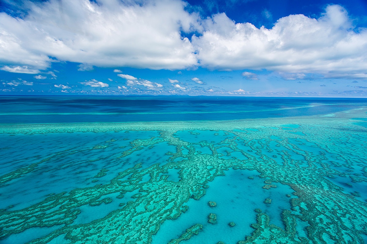 Image of the popular natural landmark Great Barrier Reef, Australia Image of the popular natural landmark Great Barrier Reef, Australia