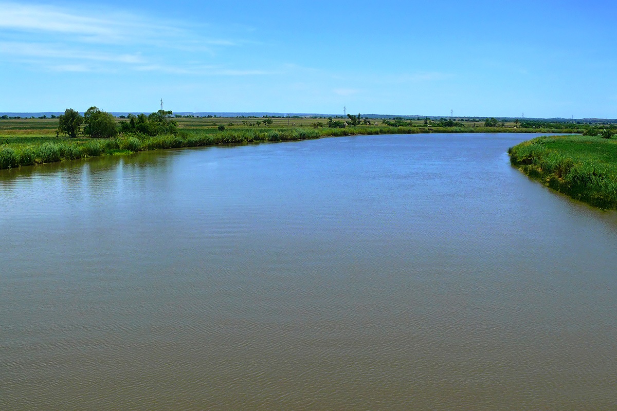 View of the Limpopo River, South Africa View of the Limpopo River, South Africa