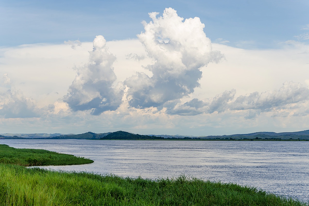 View of the Congo River, Africa View of the Congo River, Africa