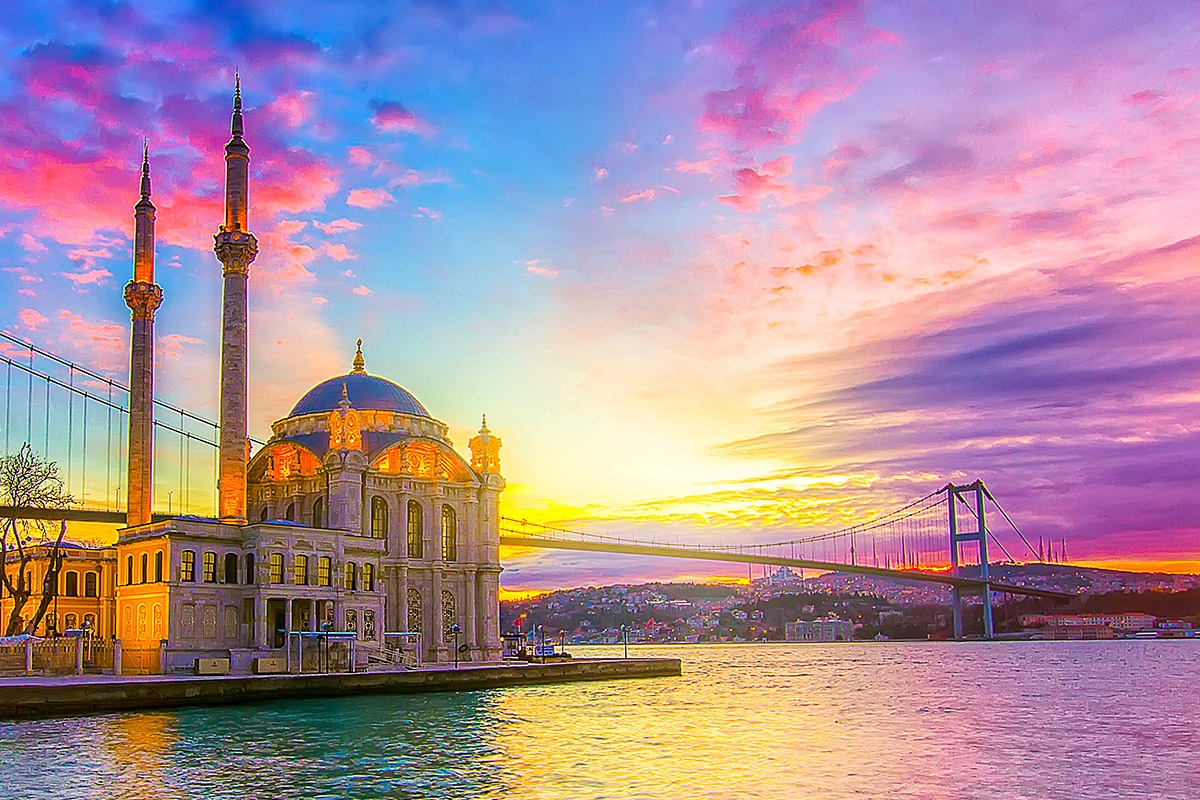 Wonderful view of the Bosporus Strait of Istanbul, Turkey Wonderful view of the Bosporus Strait of Istanbul, Turkey