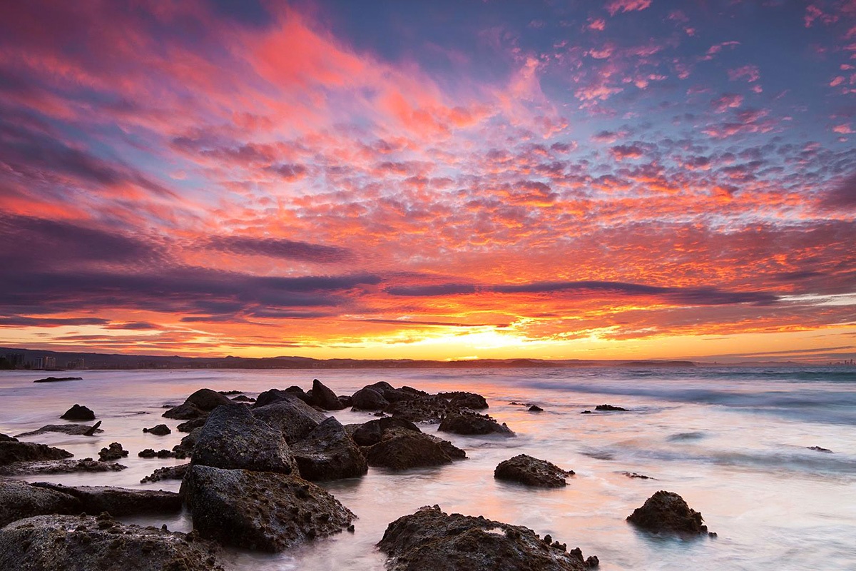 Image of a beautiful beach in Australia