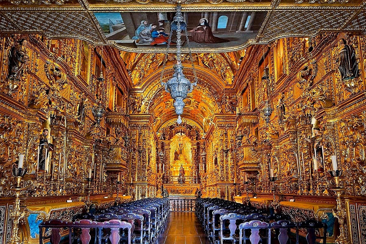 Photo of stunning interior at São Francisco da Penitência Church, Rio de Janeiro, Brazil Photo of stunning interior at São Francisco da Penitência Church, Rio de Janeiro, Brazil