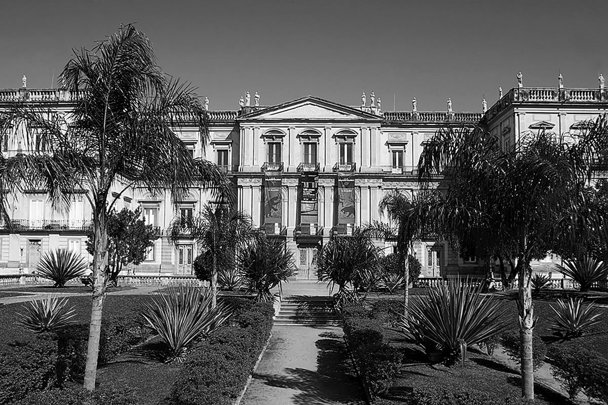 Fascinating view of the Palacio Imperial de São Cristóvão, Rio de Janeiro Fascinating view of the Palacio Imperial de São Cristóvão, Rio de Janeiro