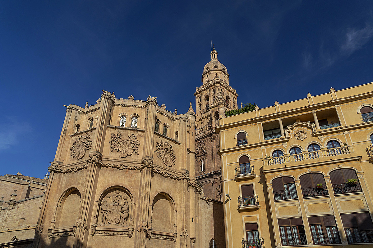View of the historic Cathedral, Murcia, Spain View of the historic Cathedral, Murcia, Spain