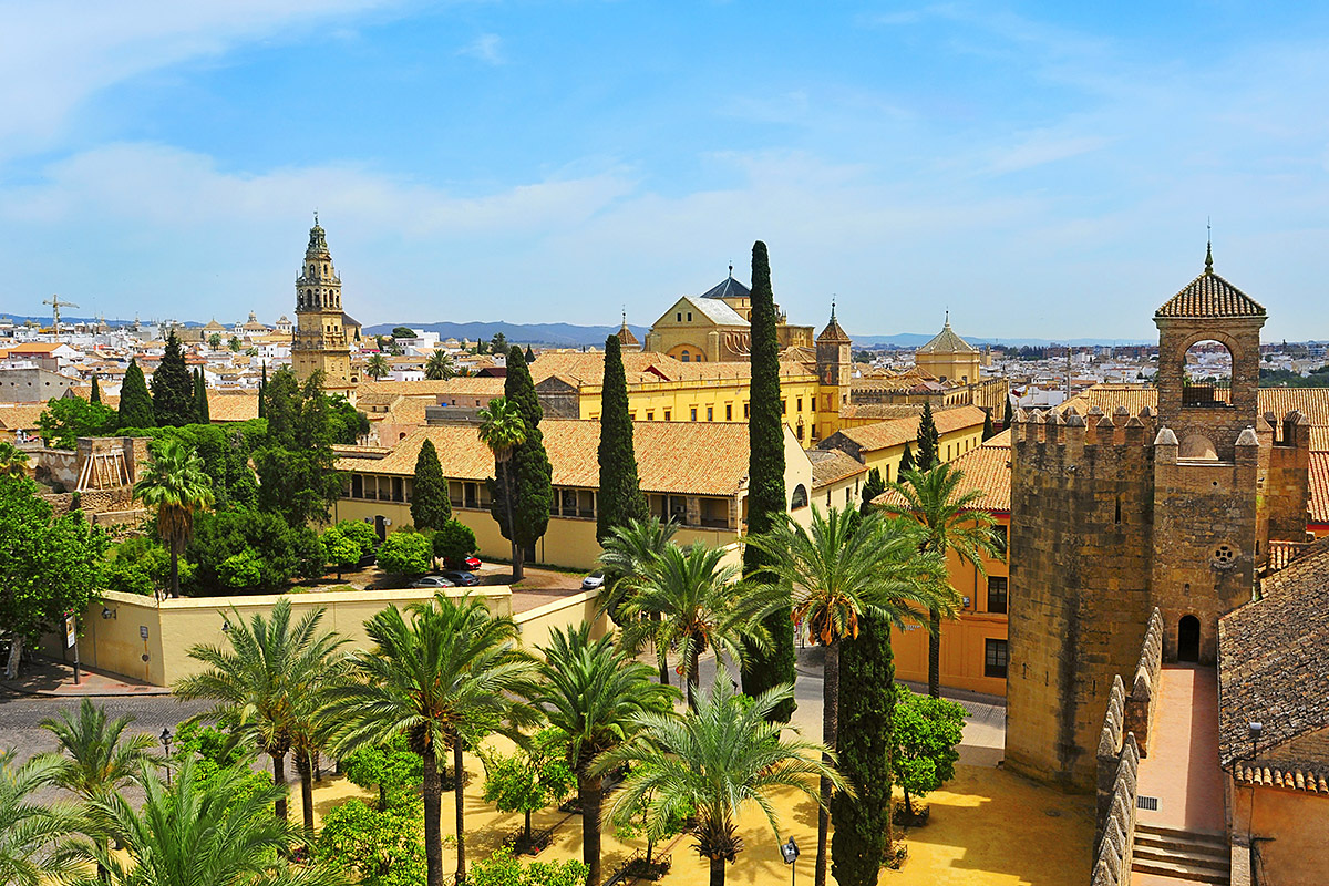 View of the old city in Cordoba, Spain View of the old city in Cordoba, Spain