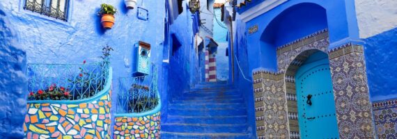 The Blue City in the Mountains — Chefchaouen, Morocco