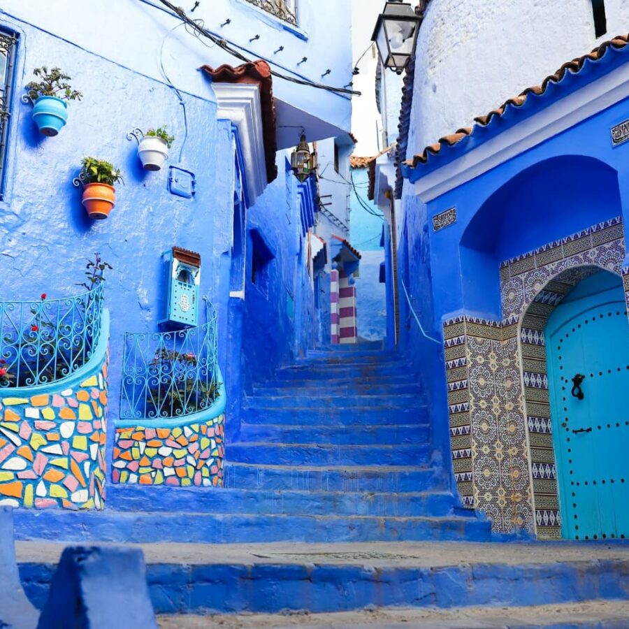 The Blue City in the Mountains — Chefchaouen, Morocco